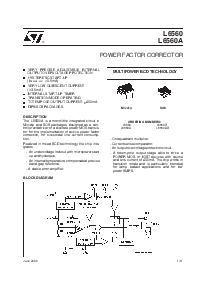 浏览型号L6560A的Datasheet PDF文件第1页