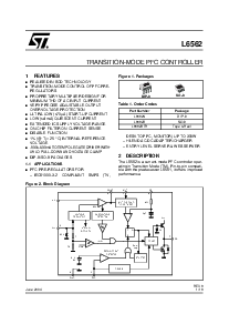 浏览型号L6562N的Datasheet PDF文件第1页