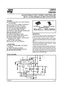 浏览型号L6910的Datasheet PDF文件第1页