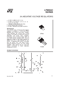 浏览型号L7905ACV的Datasheet PDF文件第1页