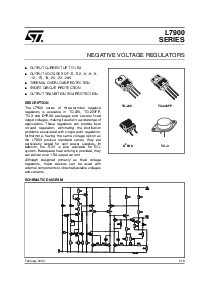 浏览型号L7905C的Datasheet PDF文件第1页