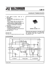 浏览型号L9615D的Datasheet PDF文件第1页