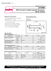 浏览型号LA1186的Datasheet PDF文件第1页