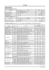 浏览型号LA1784M的Datasheet PDF文件第2页