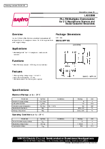 浏览型号LA3335M的Datasheet PDF文件第1页