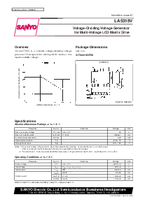 浏览型号LA5318V的Datasheet PDF文件第1页