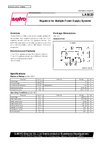 浏览型号LA5620的Datasheet PDF文件第1页