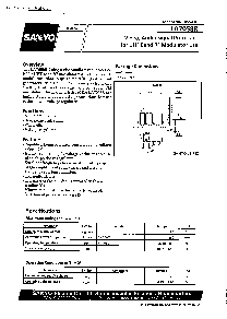 浏览型号LA7058R的Datasheet PDF文件第1页