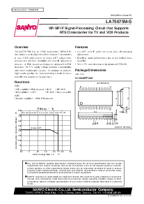 浏览型号LA75675M-S的Datasheet PDF文件第1页