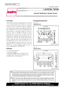 浏览型号LA7876N的Datasheet PDF文件第1页