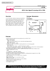 浏览型号LA7386的Datasheet PDF文件第1页