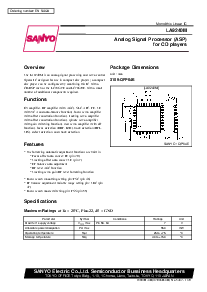 浏览型号LA9240M的Datasheet PDF文件第1页