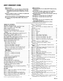 浏览型号ADSP-21060LAB-160的Datasheet PDF文件第2页