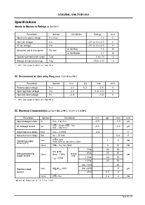 浏览型号LC36256AML-10的Datasheet PDF文件第3页
