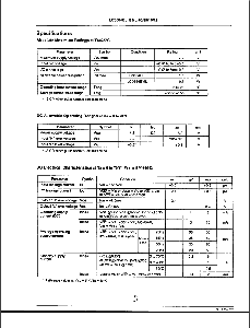 浏览型号LC3664BL的Datasheet PDF文件第3页