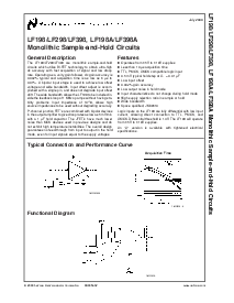浏览型号LF298的Datasheet PDF文件第1页