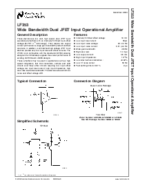 浏览型号LF353H的Datasheet PDF文件第1页