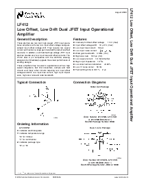 浏览型号LF412ACN的Datasheet PDF文件第1页