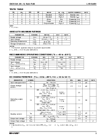 浏览型号LH5164ASH的Datasheet PDF文件第3页