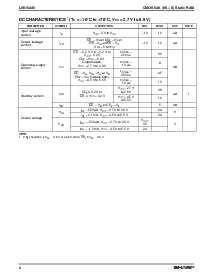 浏览型号LH5164AV的Datasheet PDF文件第4页