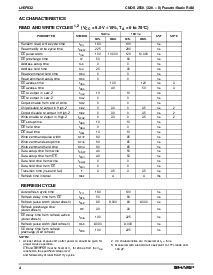 浏览型号LH5P832的Datasheet PDF文件第4页