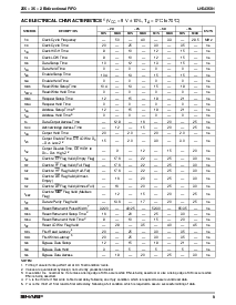 浏览型号LH543601M-25的Datasheet PDF文件第9页