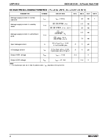 浏览型号LH5PV8512的Datasheet PDF文件第4页