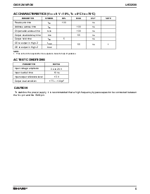 浏览型号LH532600的Datasheet PDF文件第5页