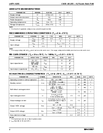 浏览型号LH5PV16256的Datasheet PDF文件第4页