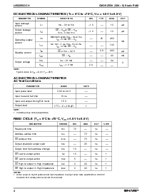 浏览型号LH52256CH的Datasheet PDF文件第4页