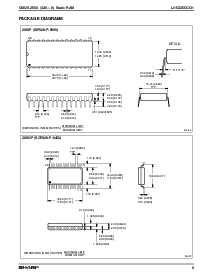 浏览型号LH52256CH的Datasheet PDF文件第9页