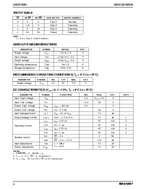 浏览型号LH532100B的Datasheet PDF文件第4页