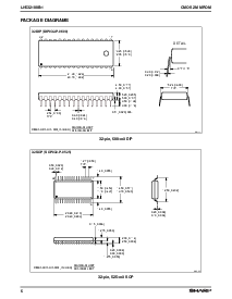 浏览型号LH532100B的Datasheet PDF文件第6页