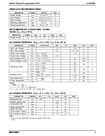 浏览型号LH530800A的Datasheet PDF文件第3页