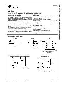 浏览型号LM1086CS-5.0的Datasheet PDF文件第1页