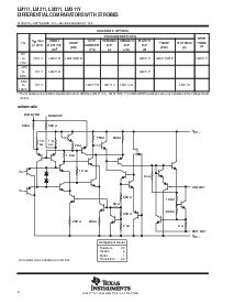 浏览型号LM311D的Datasheet PDF文件第2页