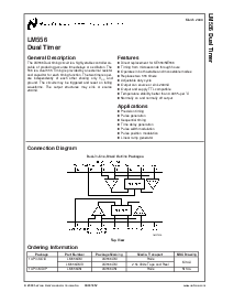 浏览型号LM556CMX的Datasheet PDF文件第1页