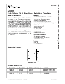 浏览型号LM5007的Datasheet PDF文件第1页