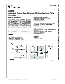 浏览型号LM5070的Datasheet PDF文件第1页