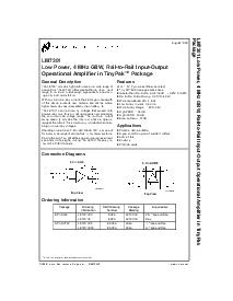 浏览型号LM7301IM的Datasheet PDF文件第1页