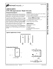 浏览型号LM809M3-4.38的Datasheet PDF文件第1页