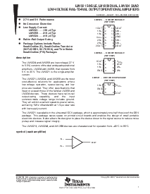 浏览型号LMV324ID的Datasheet PDF文件第1页