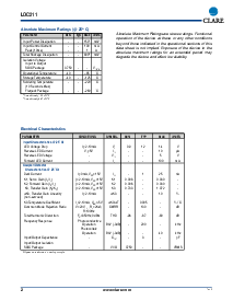 浏览型号LOC211PTR的Datasheet PDF文件第2页