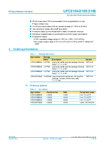 浏览型号LPC2106BBD48的Datasheet PDF文件第2页