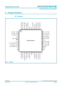 浏览型号LPC2106BBD48的Datasheet PDF文件第4页