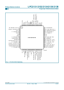 浏览型号LPC2138FBD64的Datasheet PDF文件第6页