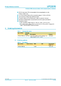 浏览型号LPC2210FBD144的Datasheet PDF文件第2页