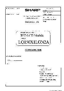 浏览型号LQ150X1LGN2A的Datasheet PDF文件第1页