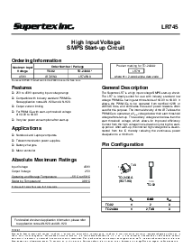 浏览型号LR745的Datasheet PDF文件第1页