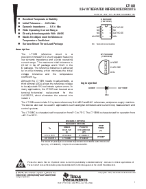 浏览型号LT1009ID的Datasheet PDF文件第1页